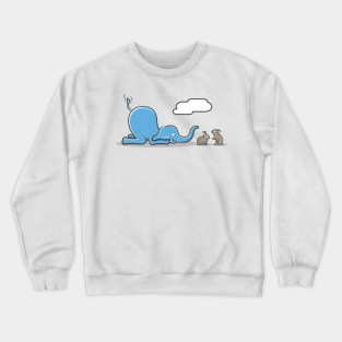 Elephant of Surprise Crewneck Sweatshirt